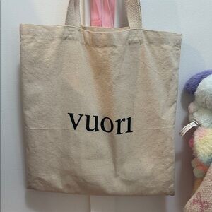 Vuori Natural Canvas Tote Bag
